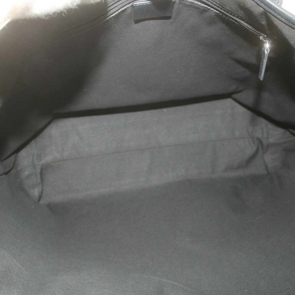 Gucci Tote Bag Navy Blue Canvas - Picture 7 of 9